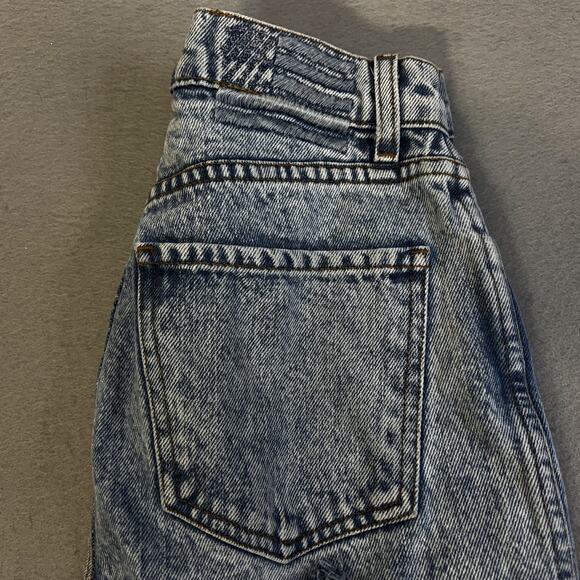 Revice Buttonfly Jeans Womens 26 Blue Distressed Denim Cotton Medium Wash Pants - Picture 2 of 11